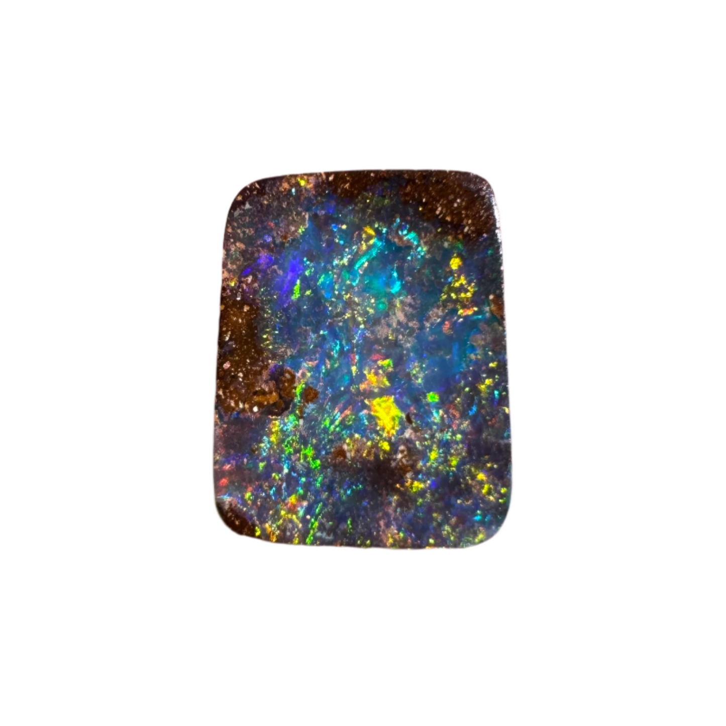 1.45 Ct small rainbow boulder opal
