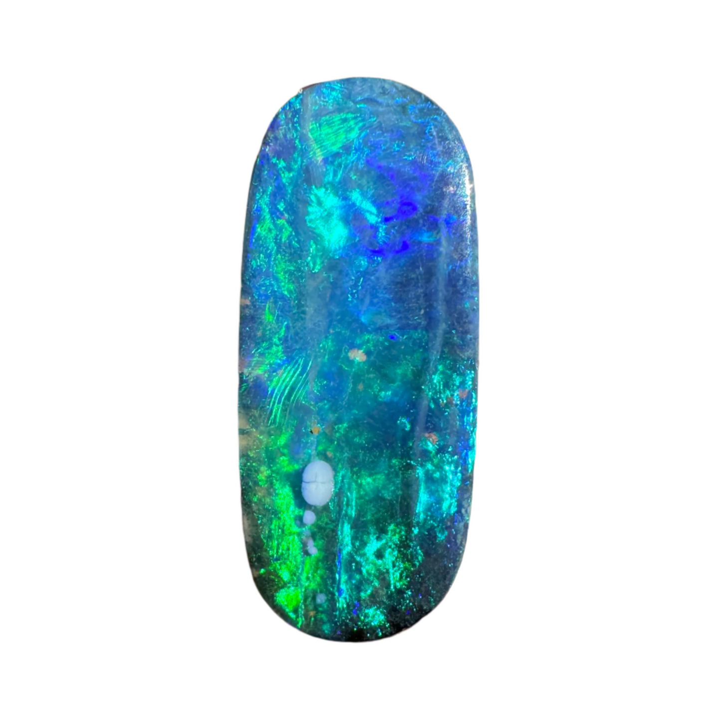 2.22 Ct green-blue boulder opal