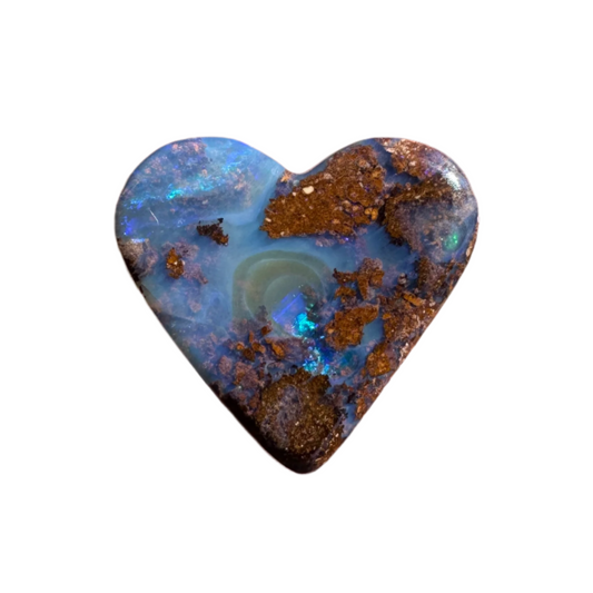 4.15 Ct heart boulder opal