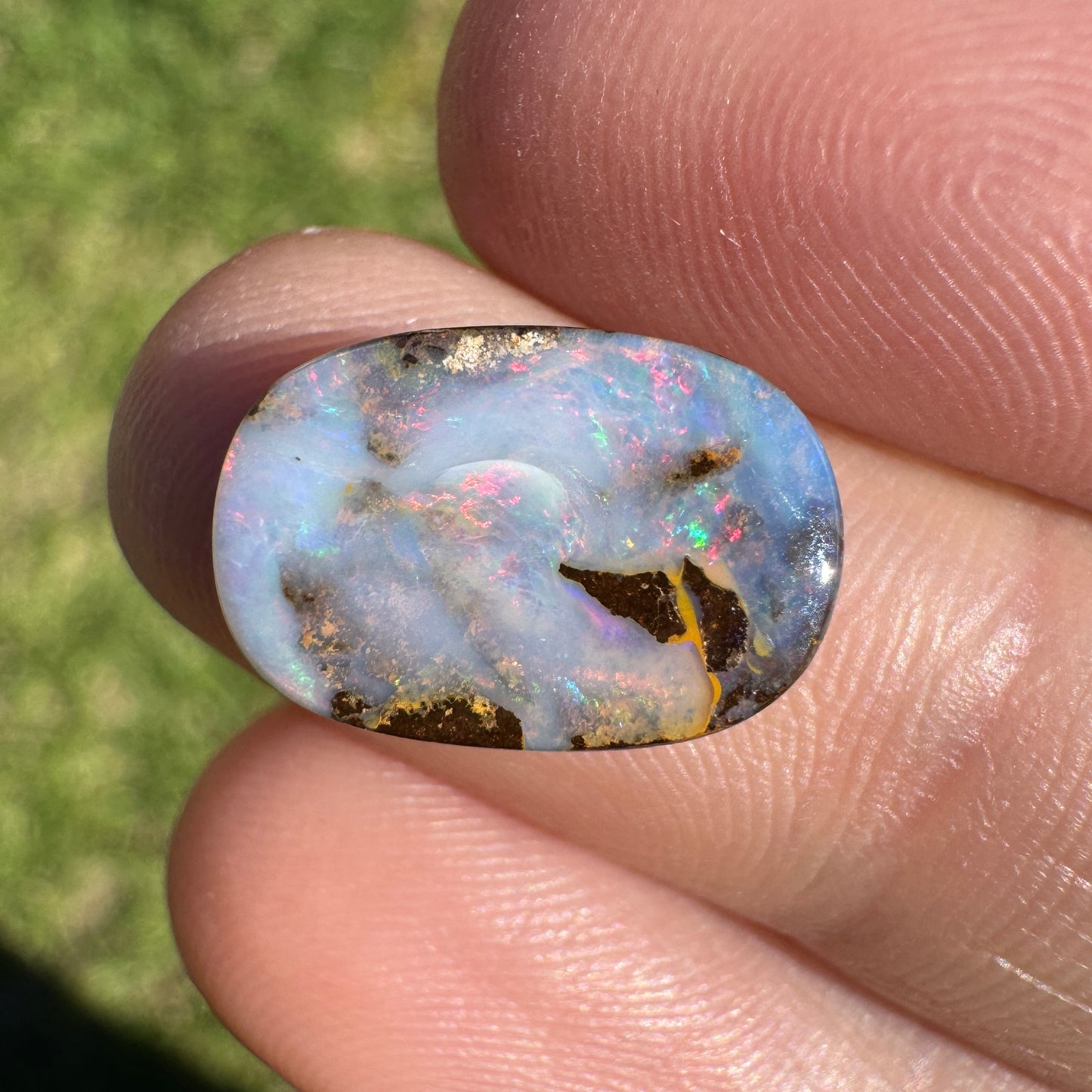 4.85 Ct 'sail away with me' small boulder opal