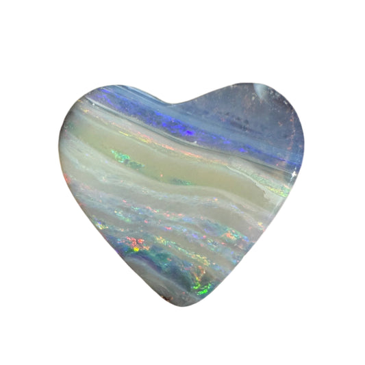 5.46 Ct heart boulder opal