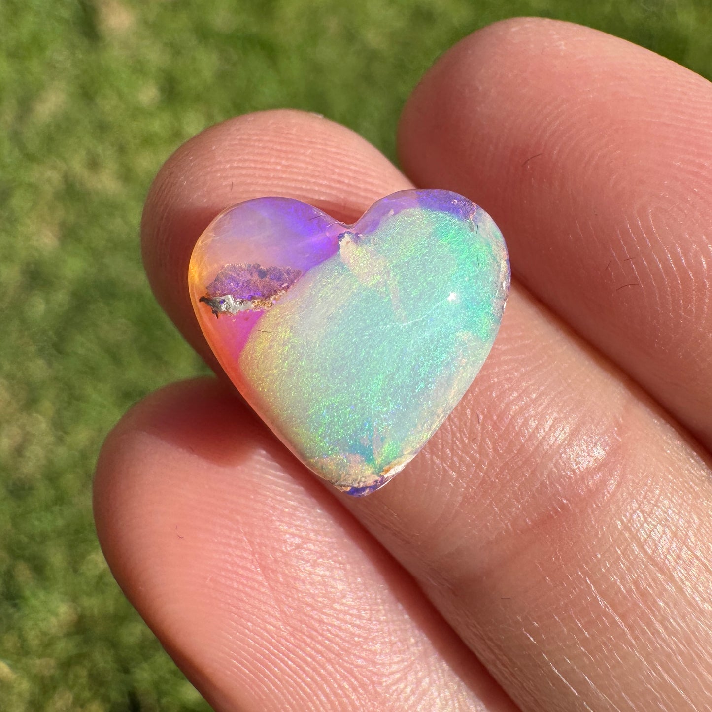 4.16 Ct heart wood replacement opal
