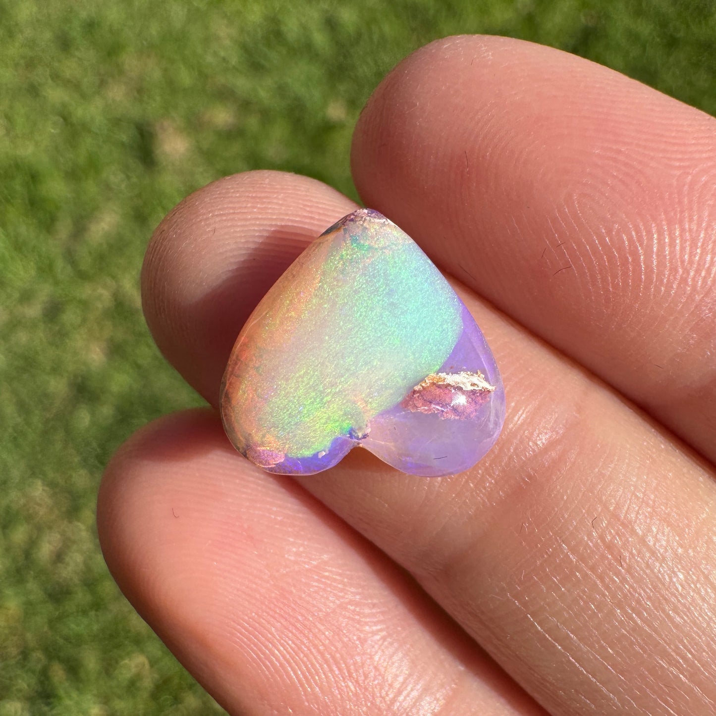 4.16 Ct heart wood replacement opal