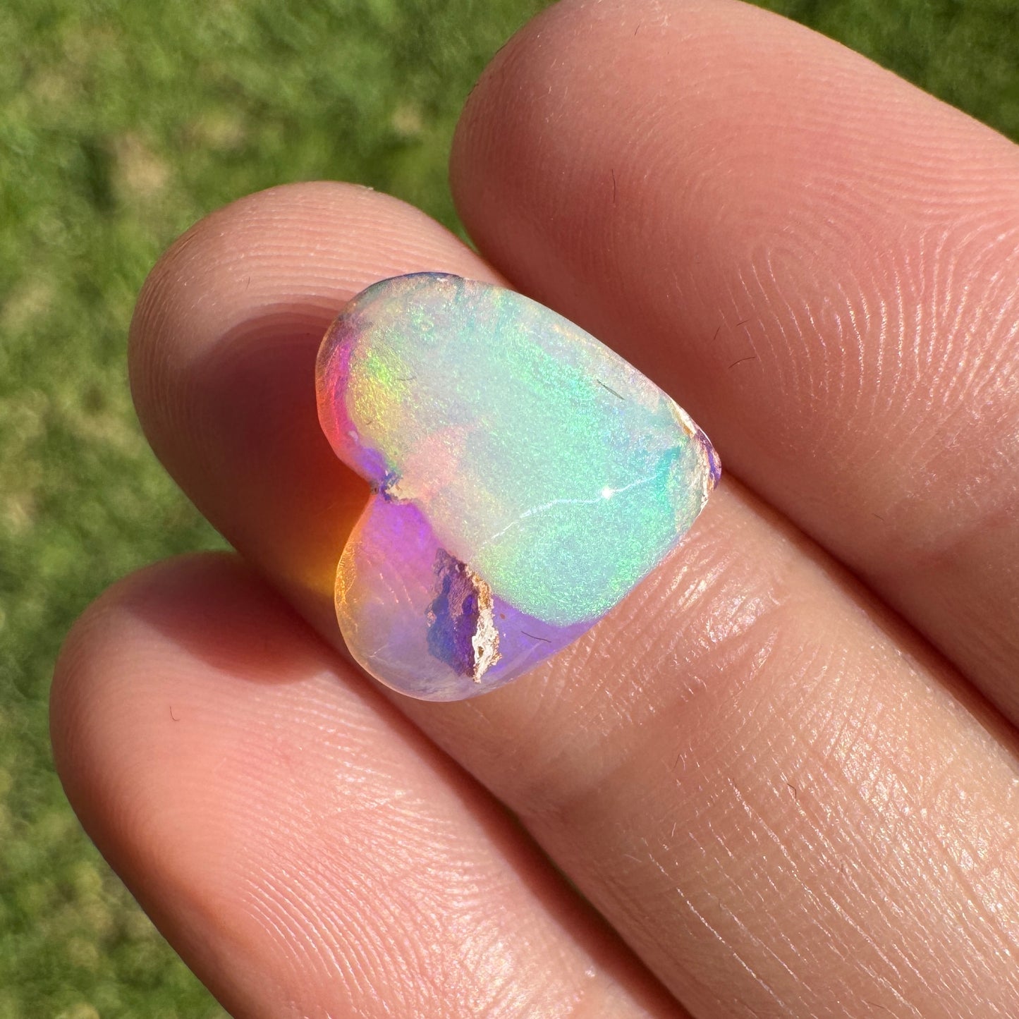 4.16 Ct heart wood replacement opal