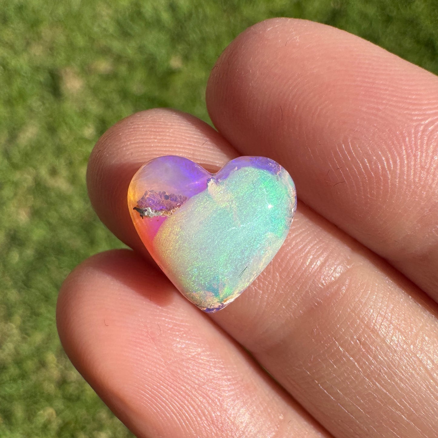 4.16 Ct heart wood replacement opal