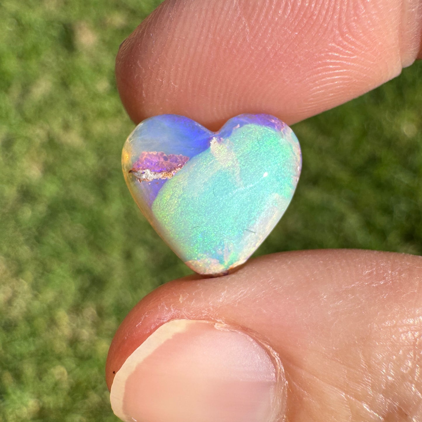 4.16 Ct heart wood replacement opal