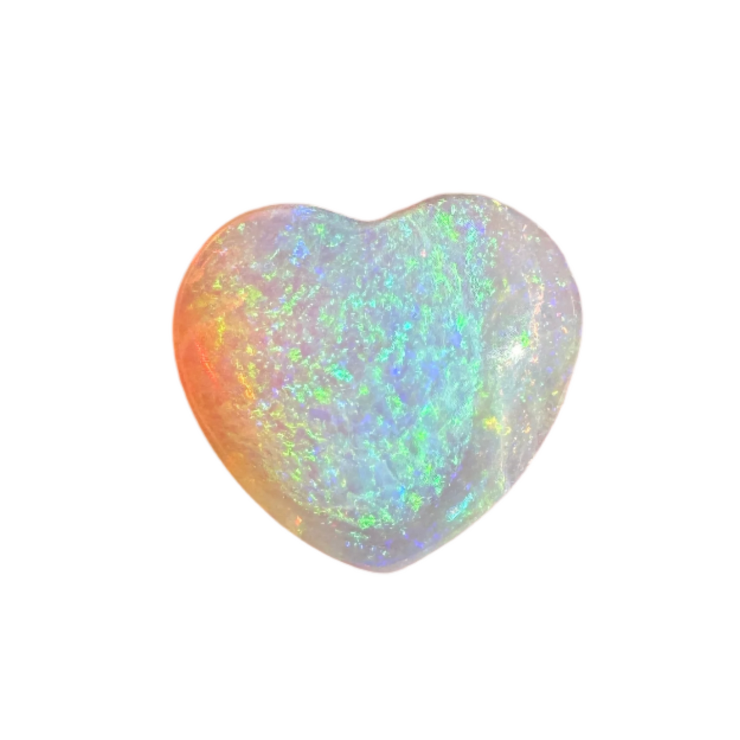 1.78 Ct small crystal heart opal