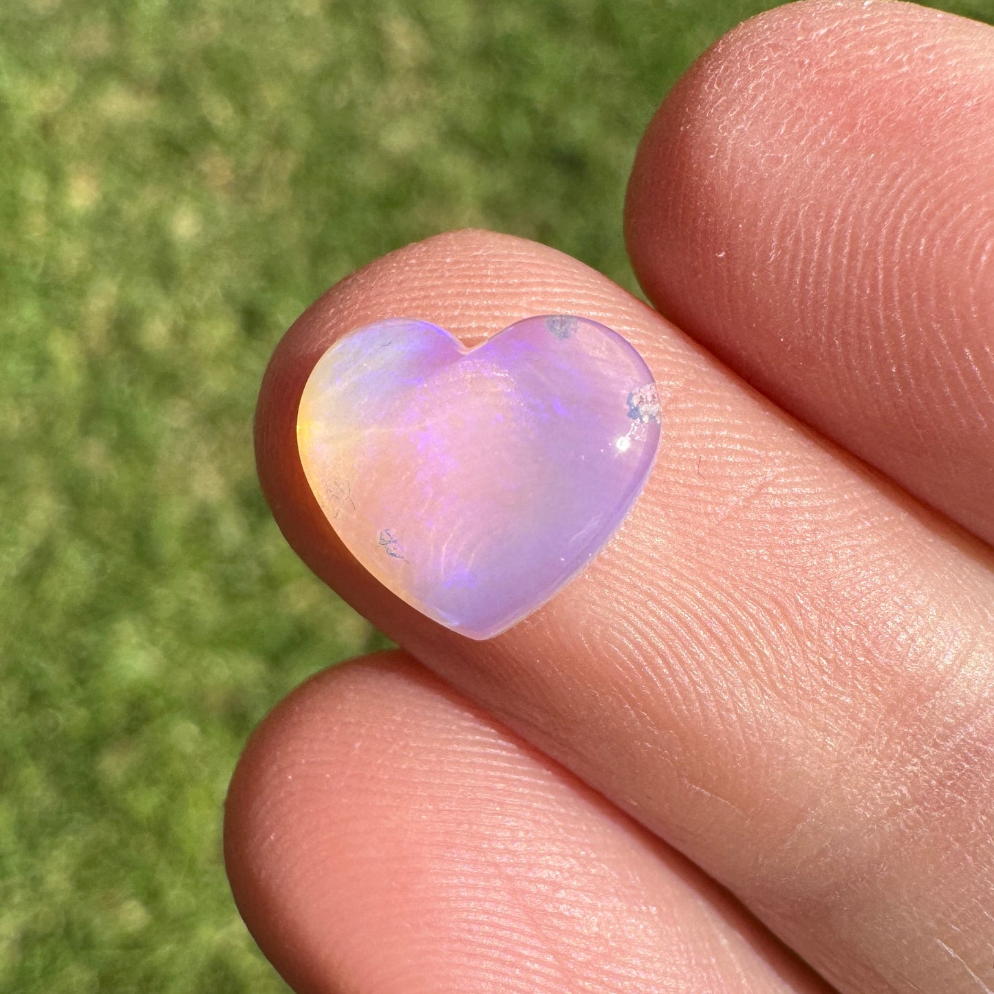 2.15 Ct crystal heart opal
