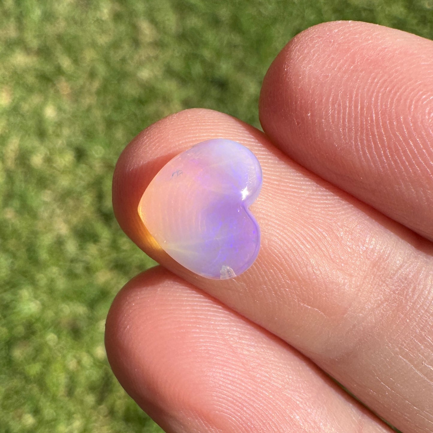 2.15 Ct crystal heart opal