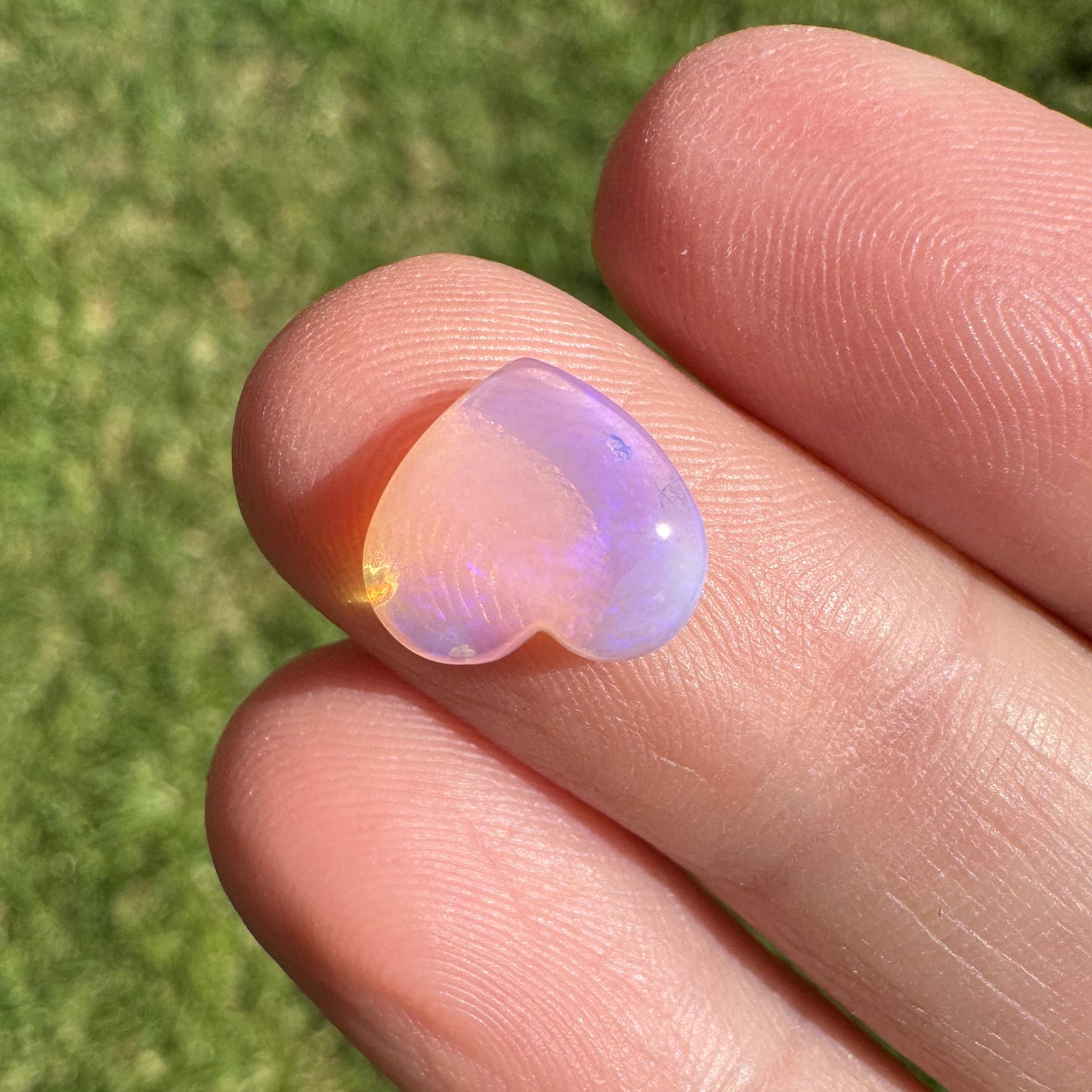 2.15 Ct crystal heart opal