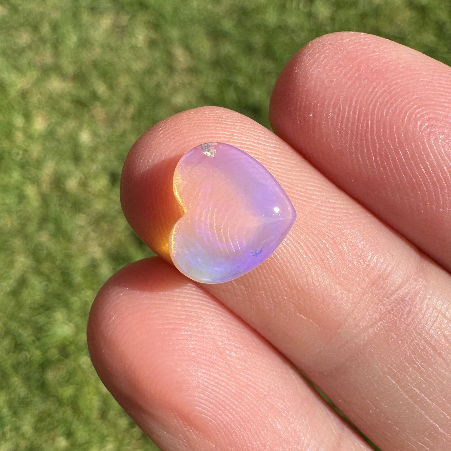 2.15 Ct crystal heart opal