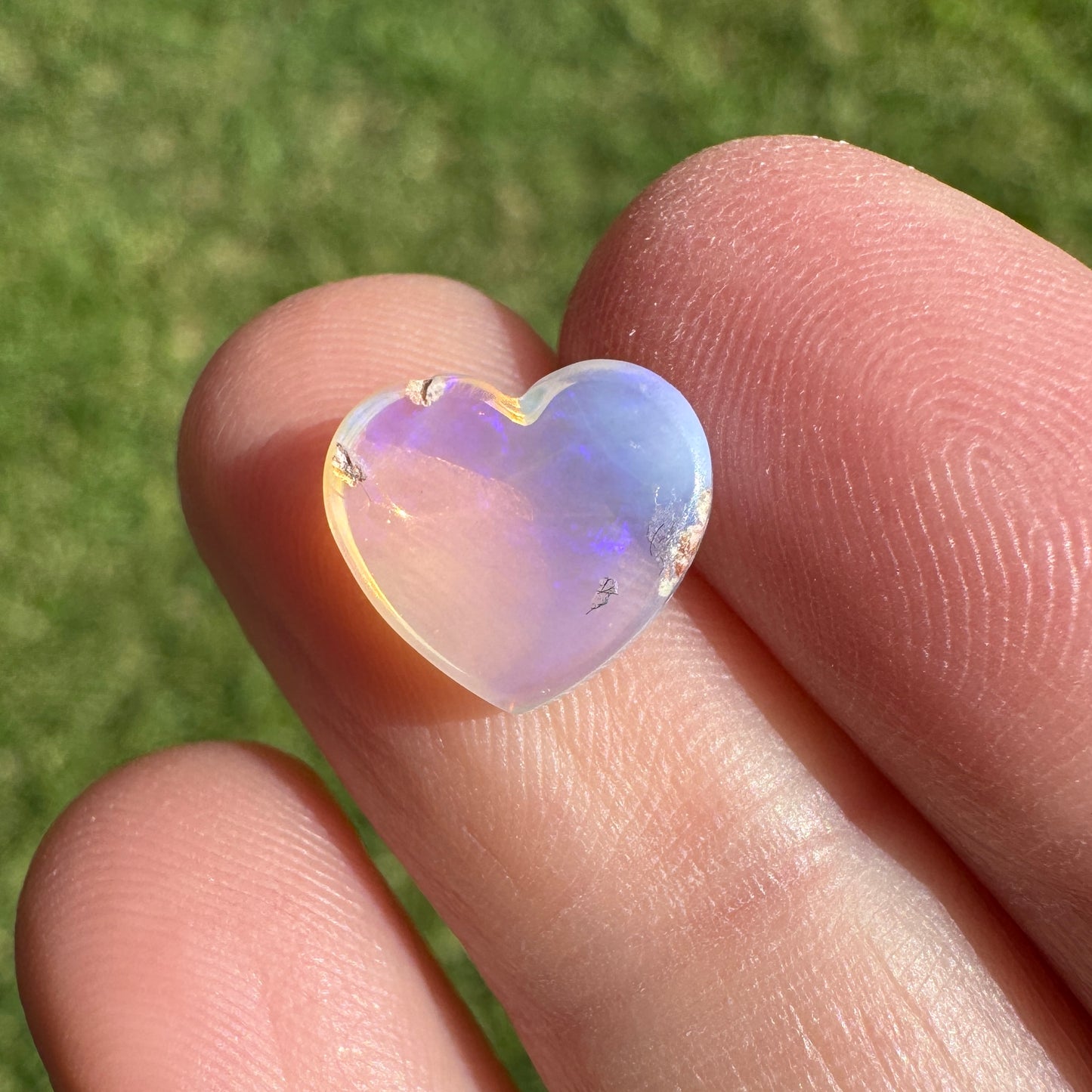 2.15 Ct crystal heart opal