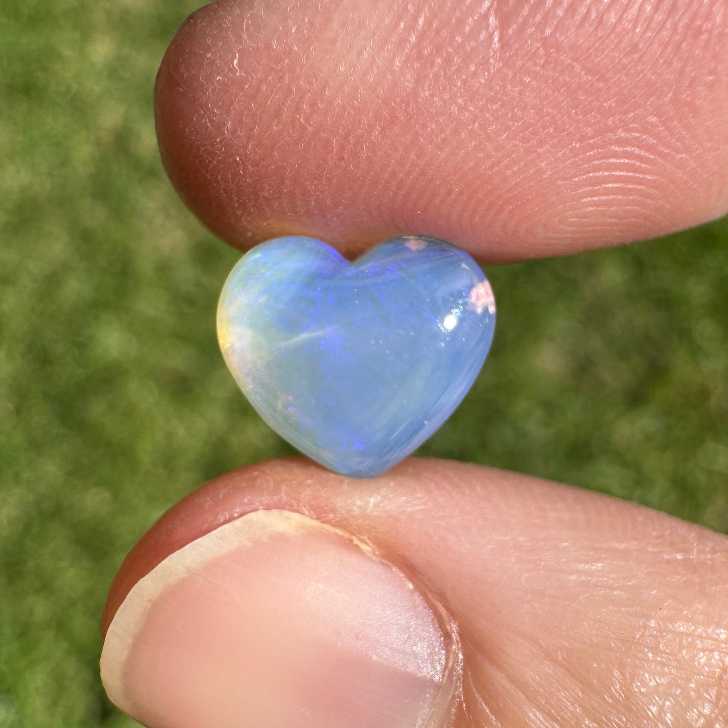 2.15 Ct crystal heart opal
