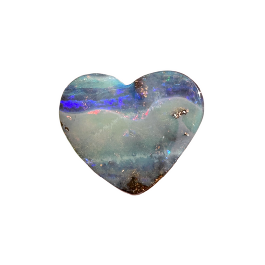 2.92 Ct heart boulder opal