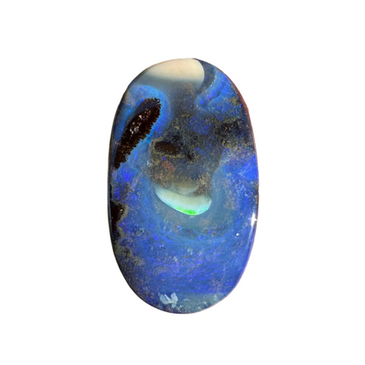 4.46 Ct oval boulder opal