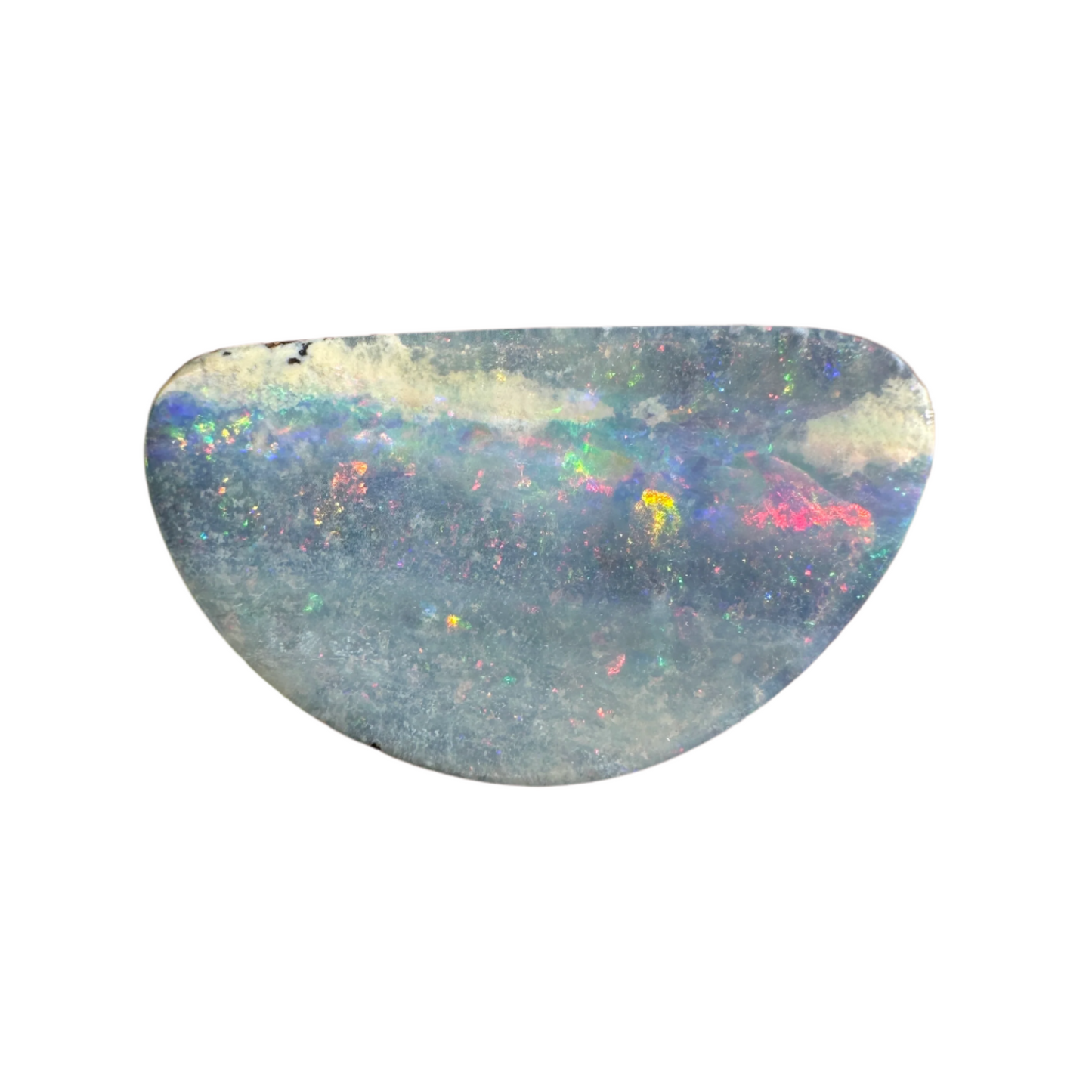 5.17 Ct half-circle boulder opal