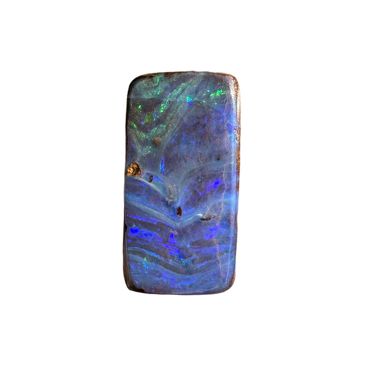 3.58 Ct rectangle boulder opal