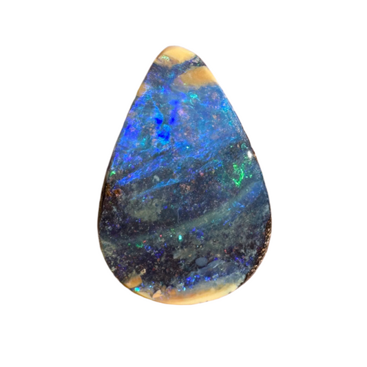 7.50 Ct teardrop boulder opal
