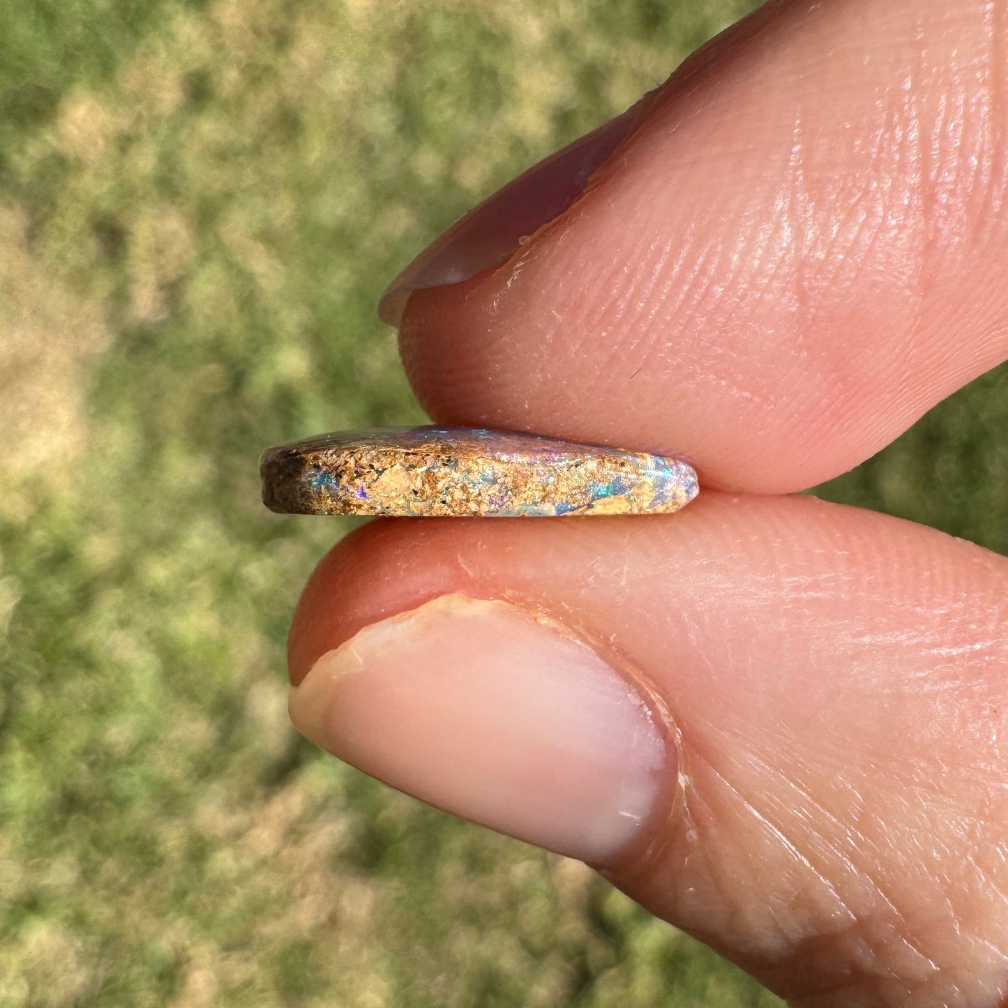 2.01 Ct teardrop wood replacement opal