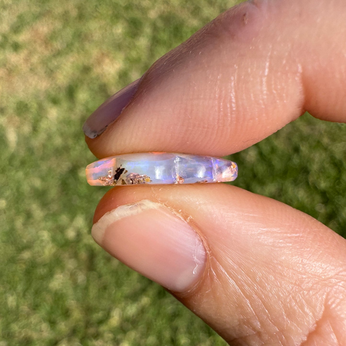 3.14 Ct cloud carving wood replacement opal