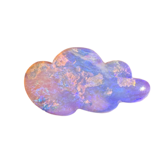 2.79 Ct cloud carving wood replacement opal