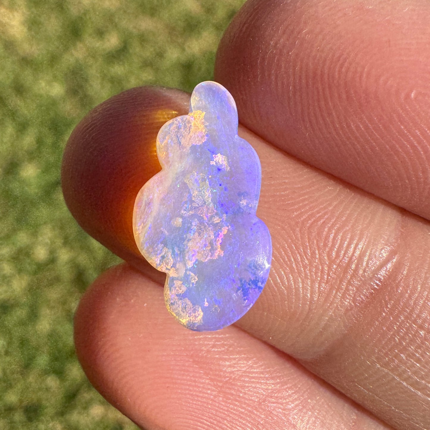 2.79 Ct cloud carving wood replacement opal