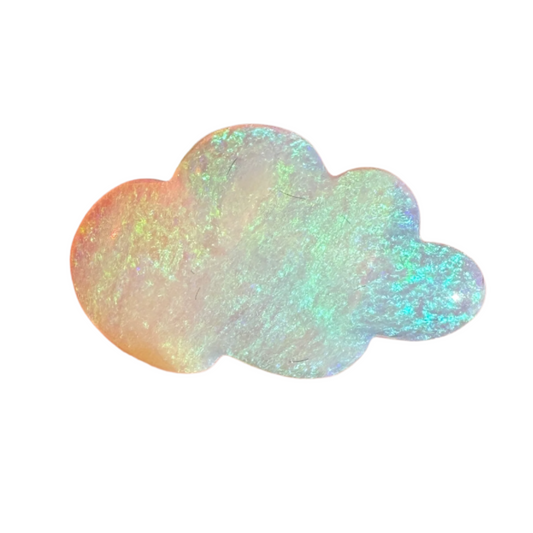 4.97 Ct cloud carving crystal opal