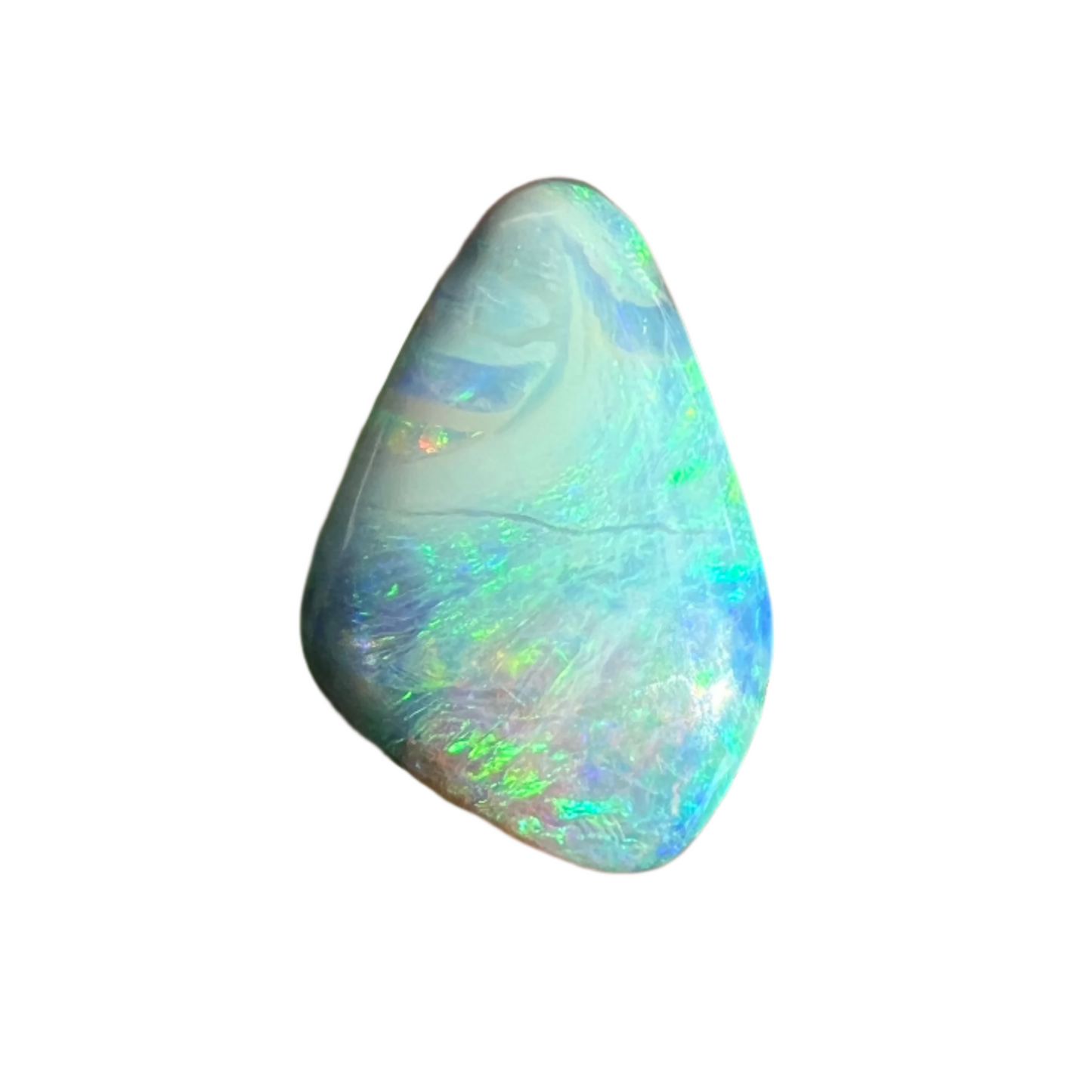 4.11 Ct ocean-toned boulder opal - Broken River Mining