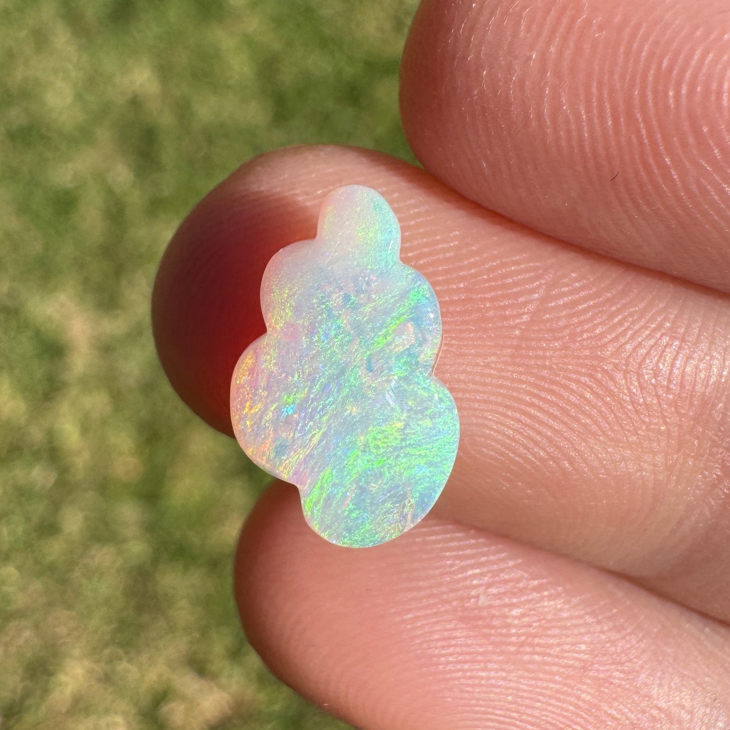 1.81 Ct cloud carving crystal opal