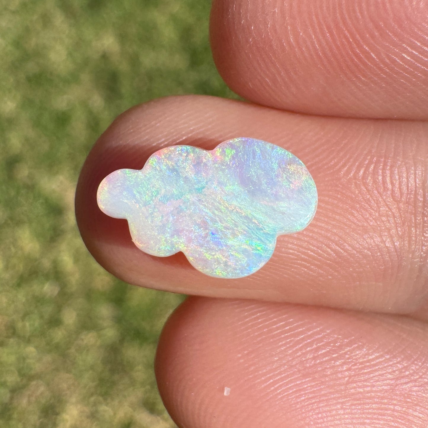 1.81 Ct cloud carving crystal opal