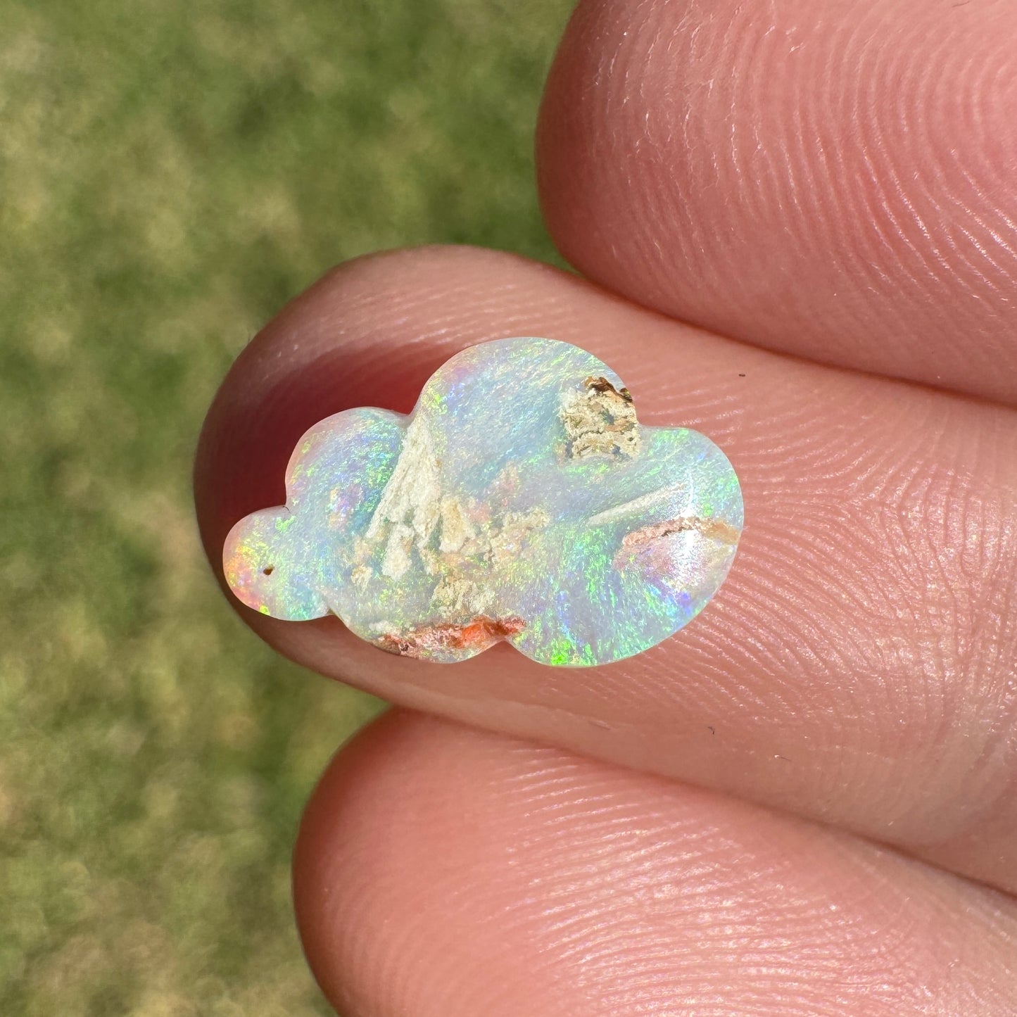 1.81 Ct cloud carving crystal opal