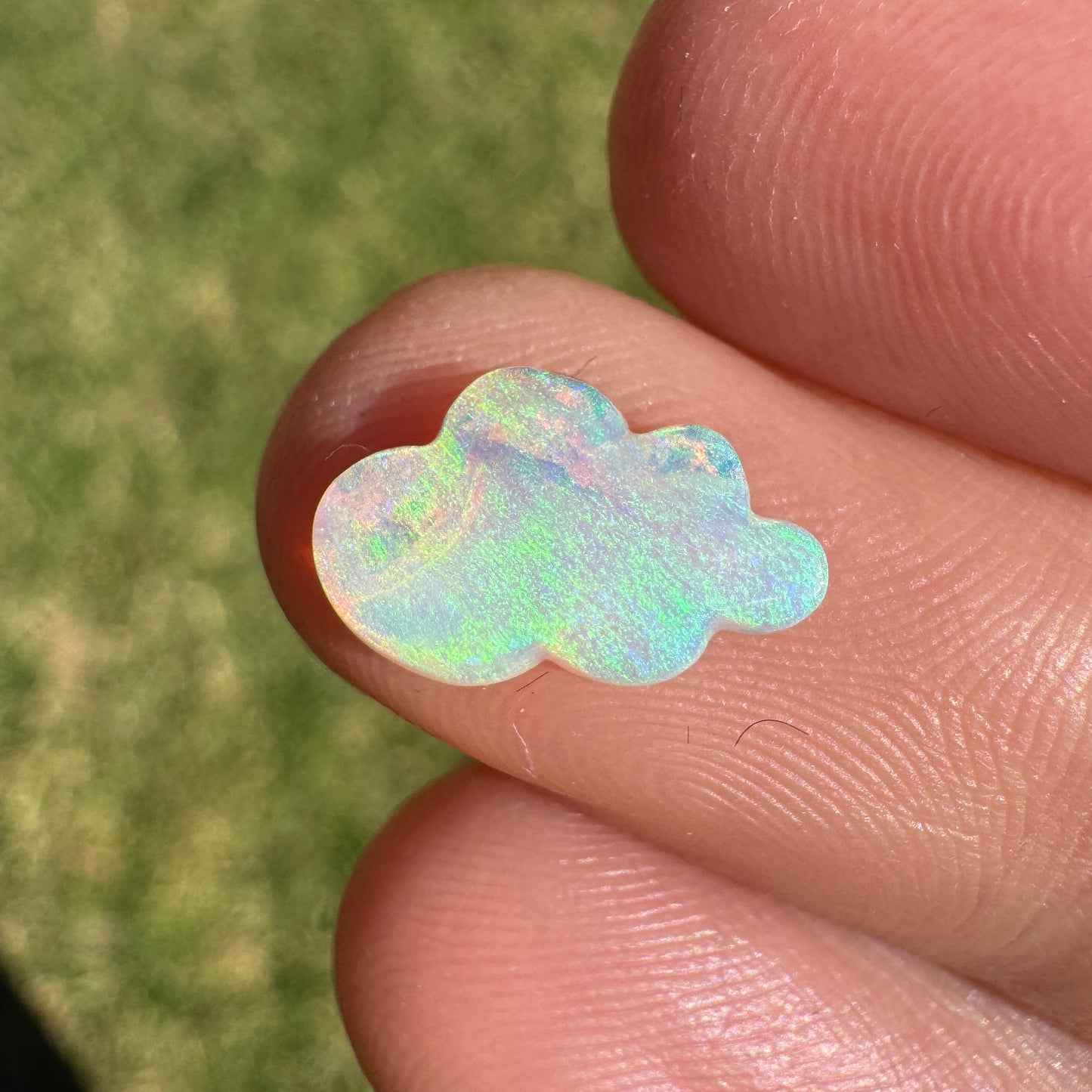 1.07 Ct cloud carving crystal opal