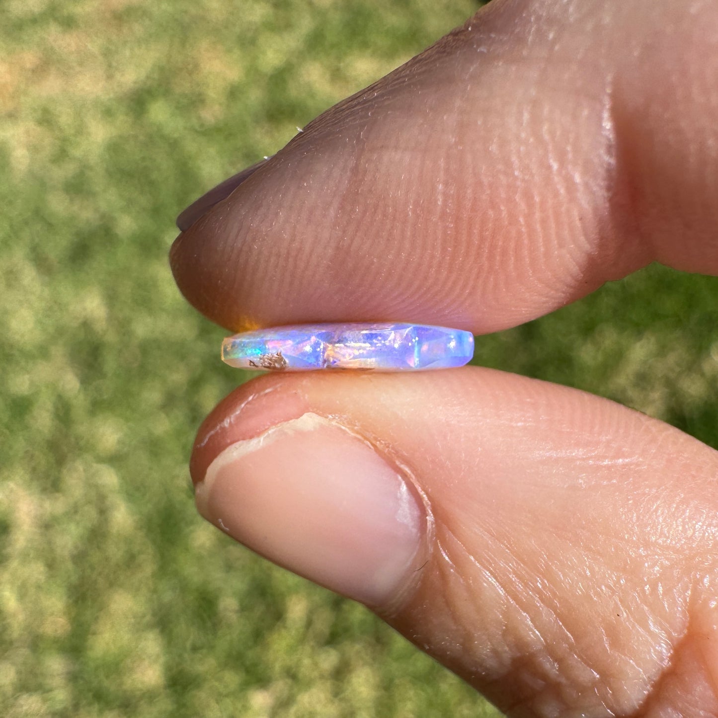 1.37 Ct cloud carving wood replacement opal