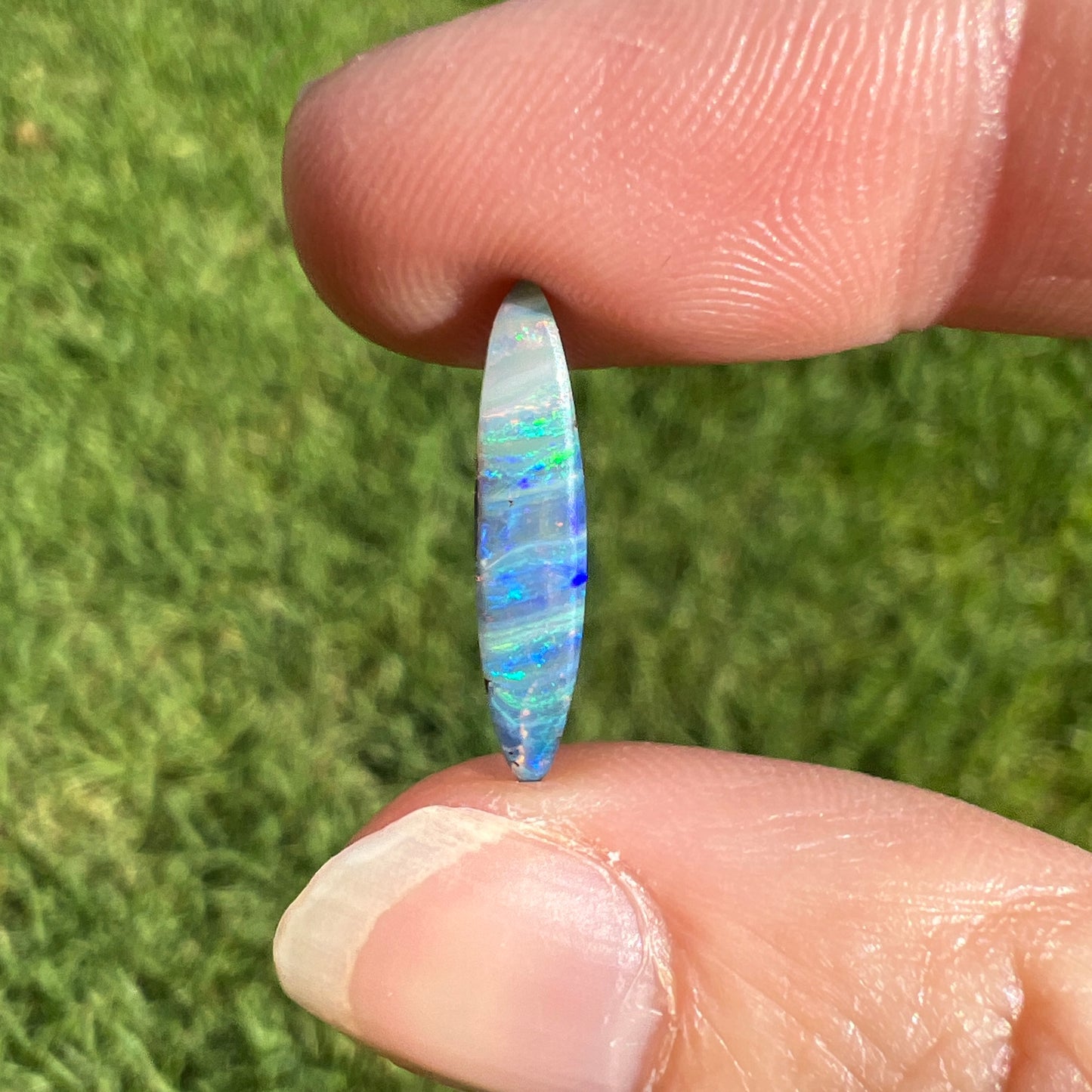 1.20 Ct narrow small boulder opal
