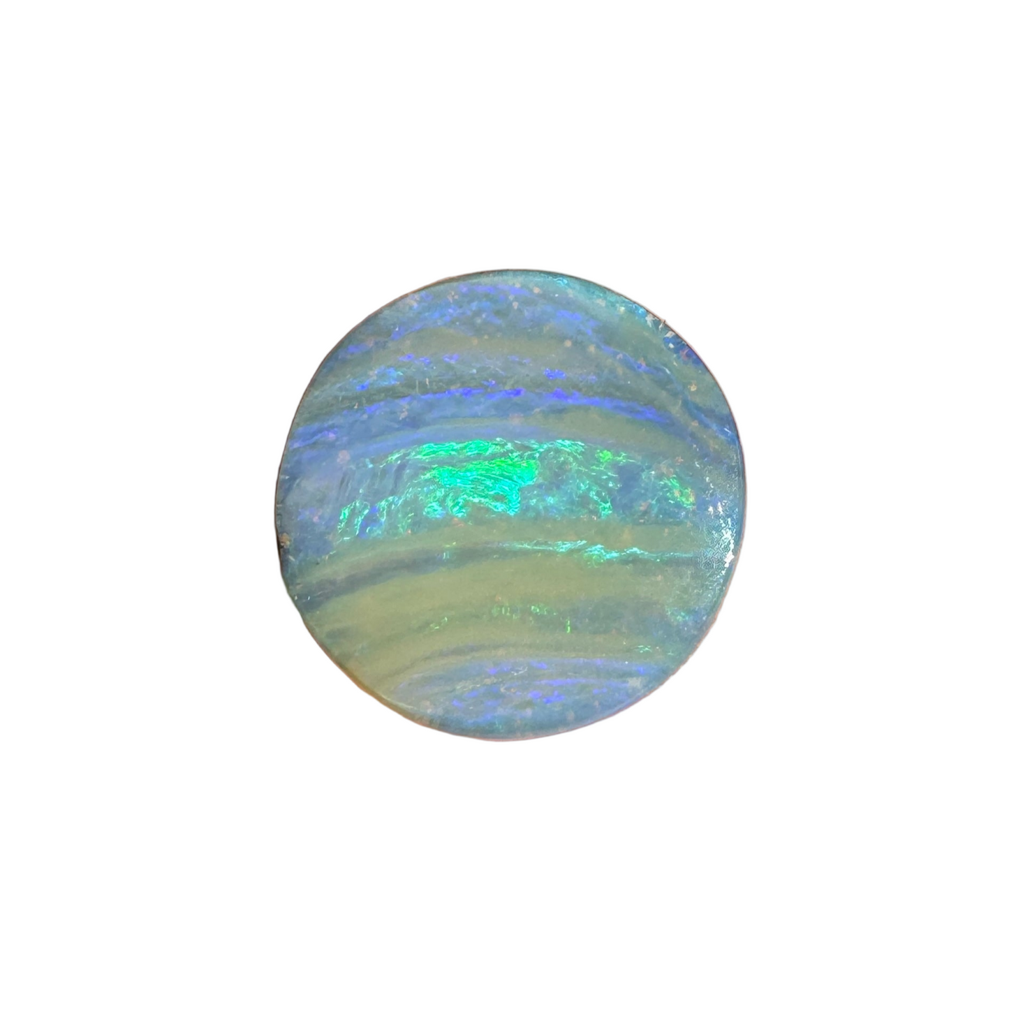 3.48 Ct circle boulder opal