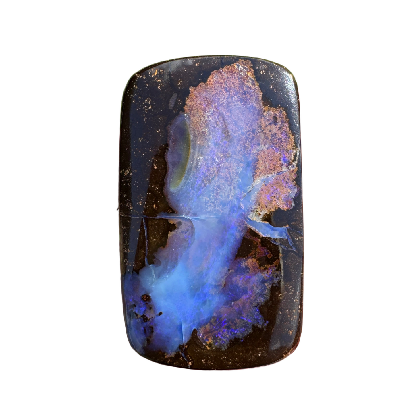 70.57 Ct side-drilled large boulder opal
