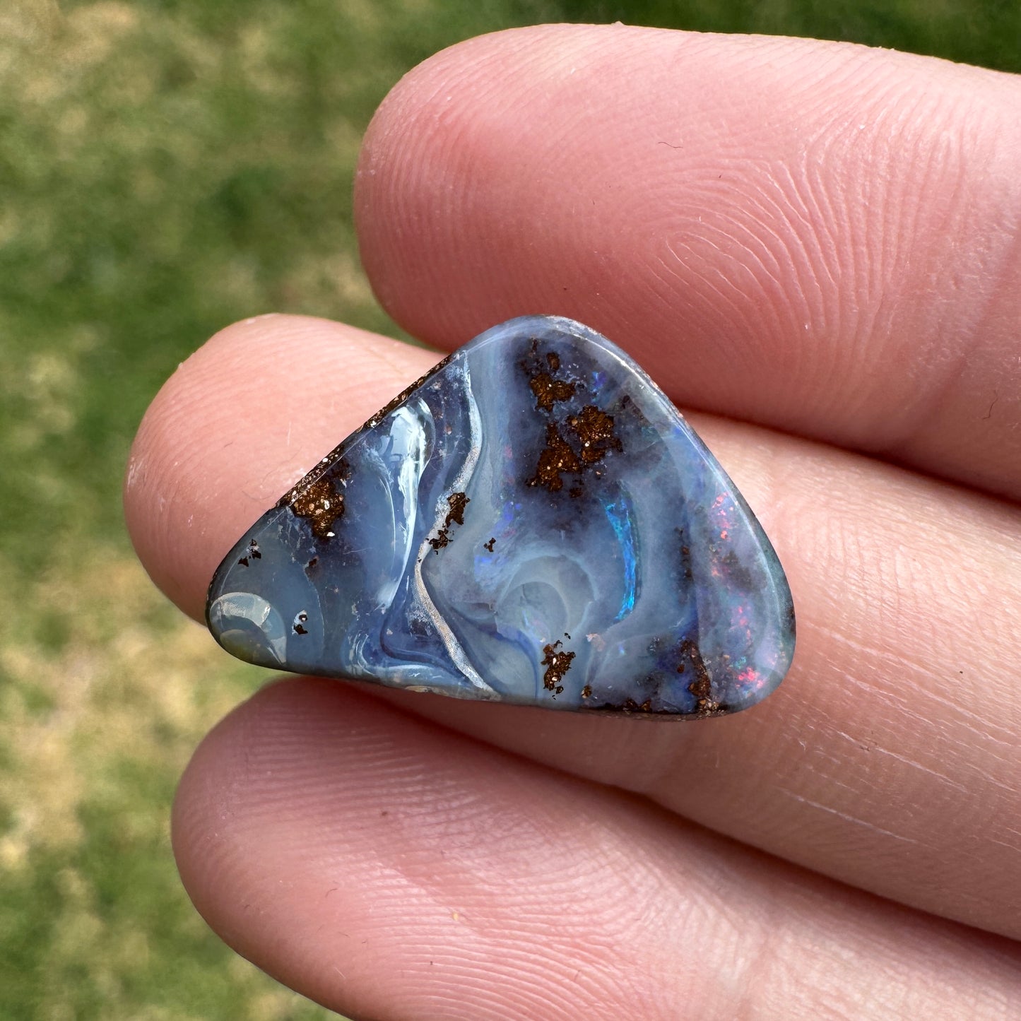 6.37 Ct free-form boulder opal