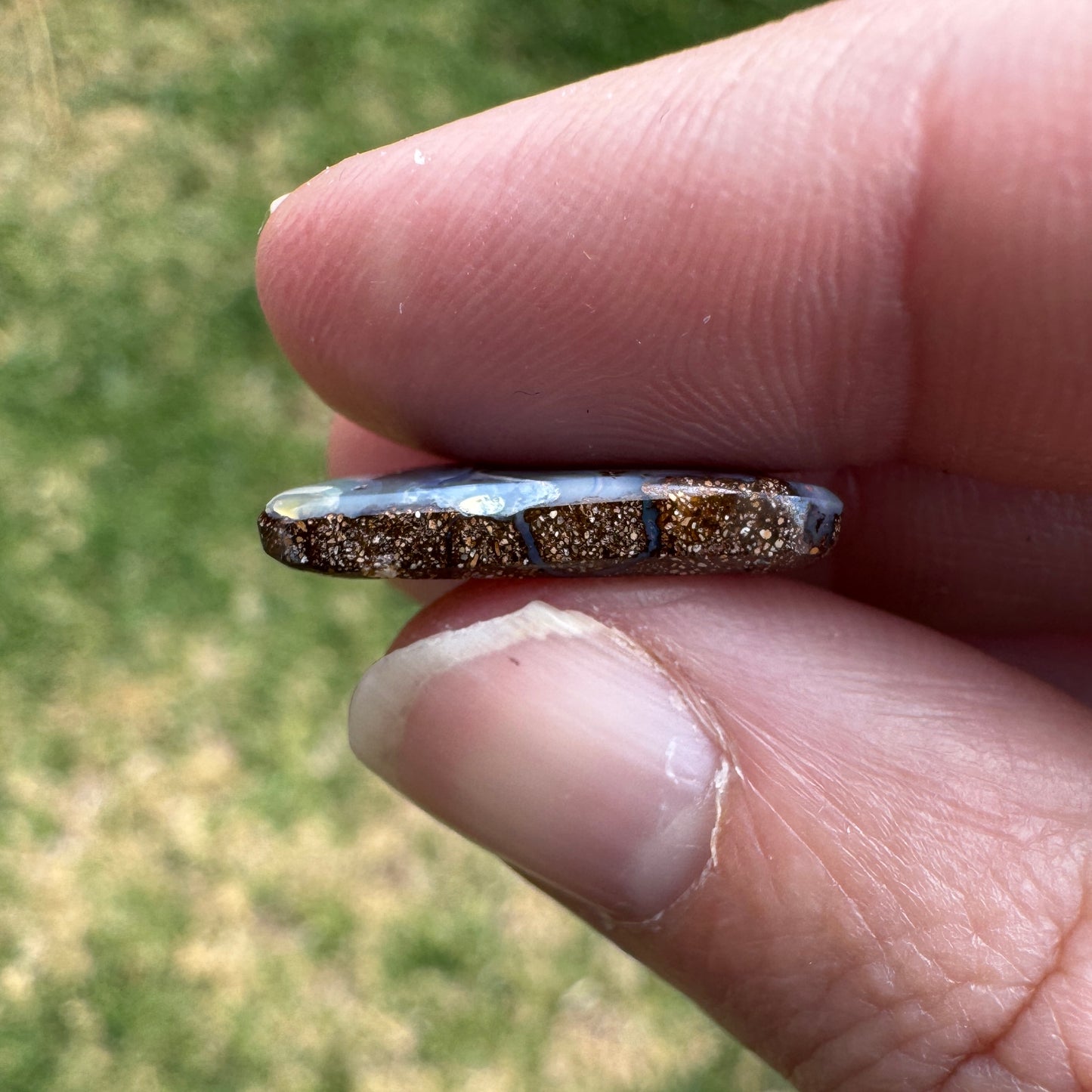 6.37 Ct free-form boulder opal