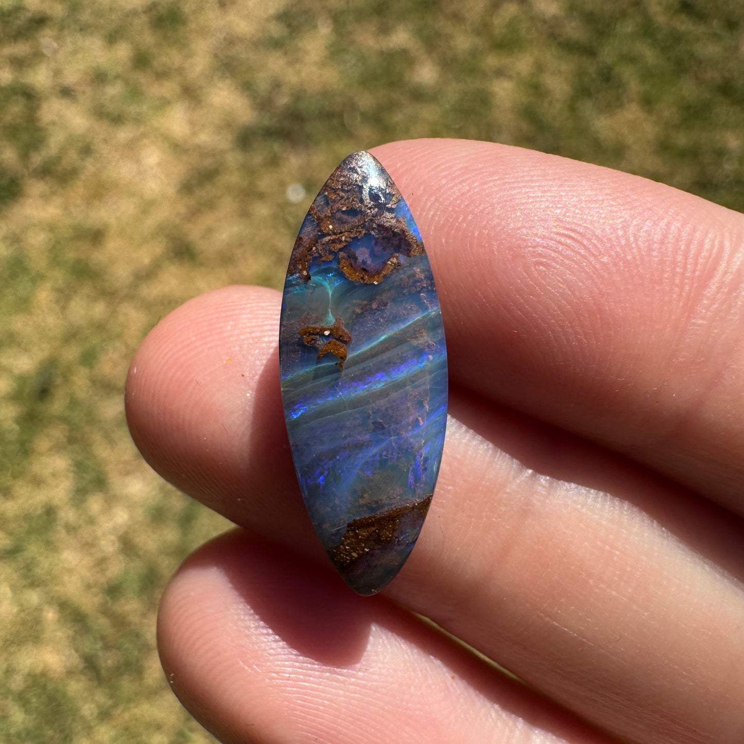 5.60 Ct striped boulder opal